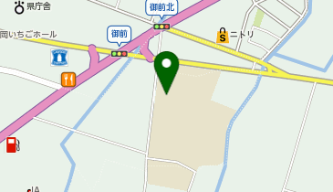 真岡東中学校の地図画像