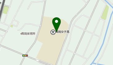 真岡女子高等学校の地図画像