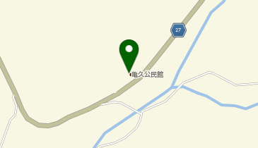 亀久公民館の地図画像