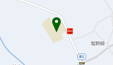 波立小学校の地図画像