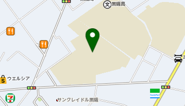 黒磯中学校の地図画像
