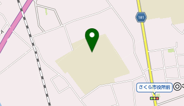 氏家小学校の地図画像