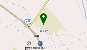 喜連川小学校の地図画像