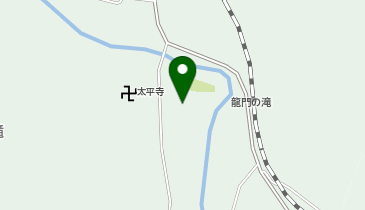 龍門ふるさと民芸館の地図画像