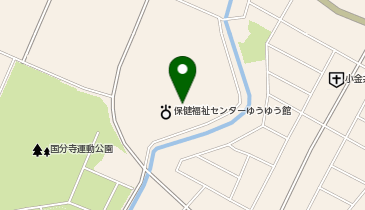 保健福祉センターゆうゆう館の地図画像