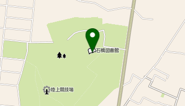 石橋図書館の地図画像