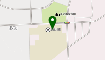 上三川高等学校の地図画像