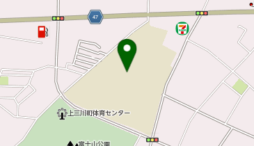 上三川中学校の地図画像