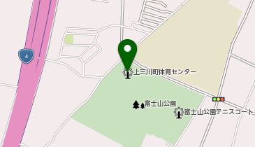 体育センターの地図画像