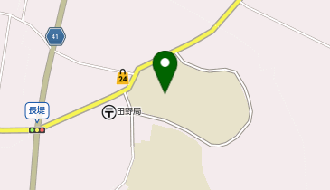 田野中学校の地図画像