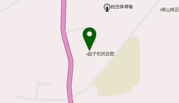 益子町民会館の地図画像