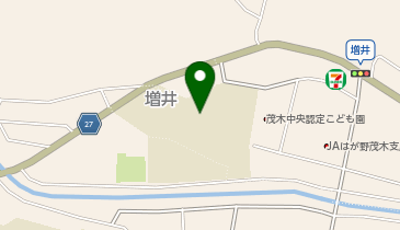 茂木中学校の地図画像