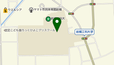前橋工科大学の地図画像