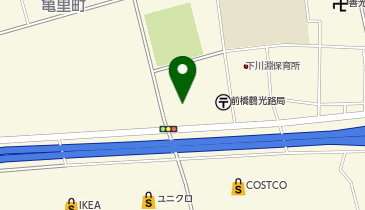 下川淵公民館の地図画像