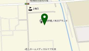 桃ノ木川グランドの地図画像