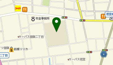 若宮小学校の地図画像