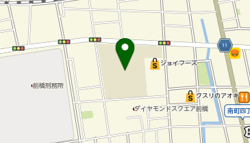 第一中学校の地図画像