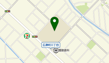 広瀬小学校の地図画像