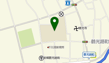 下川淵小学校の地図画像