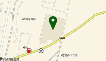 芳賀中学校の地図画像