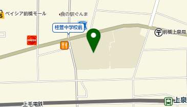 桂萱中学校の地図画像