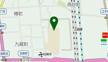 高崎市立東小学校の地図画像