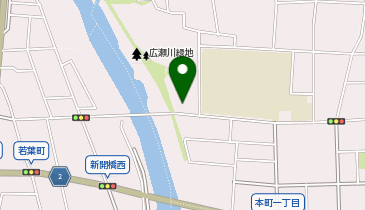 伊勢崎市図書館の地図画像