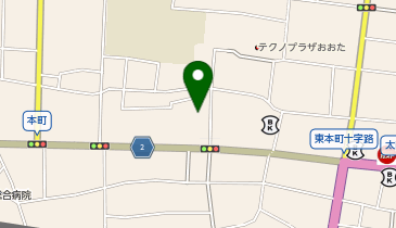 太田行政センターの地図画像