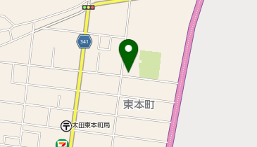 太田公民館東別館の地図画像