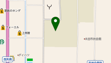 東中学校の地図画像