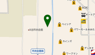 九合行政センターの地図画像