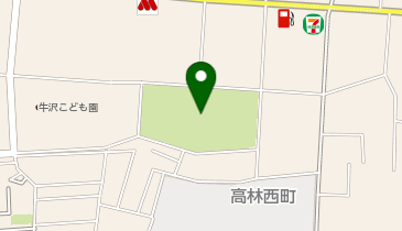 沢野スポーツ広場の地図画像