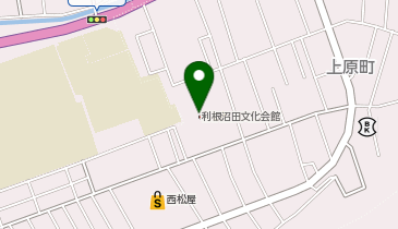 利根沼田文化会館の地図画像