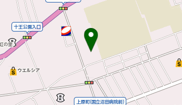 沼田市民体育館の地図画像