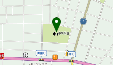 中央公園の地図画像