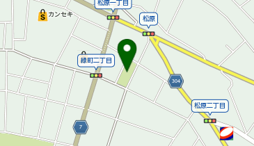 松原1号公園の地図画像