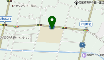 第二小学校 洪水時3階以上の地図画像
