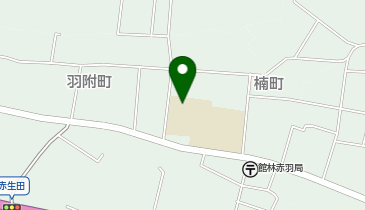 第五小学校 洪水時2階以上の地図画像