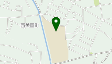 美園小学校 洪水時3階以上の地図画像