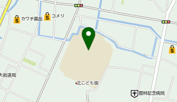第一中学校の地図画像