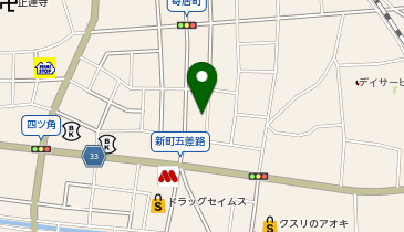 新町公会堂の地図画像