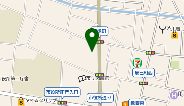 長塚町会館の地図画像