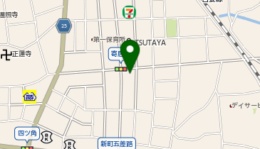 寄居町会館の地図画像