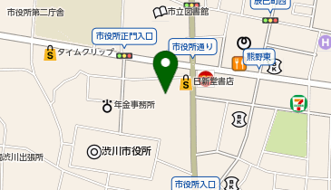 熊野町会館の地図画像