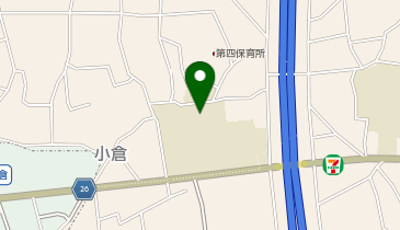 古巻中学校の地図画像