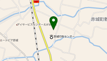 赤城公民館の地図画像