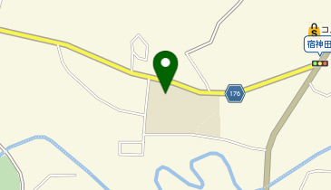 美九里西小学校の地図画像