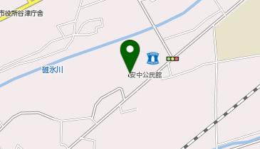 安中公民館の地図画像