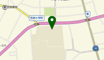 笠懸小学校の地図画像
