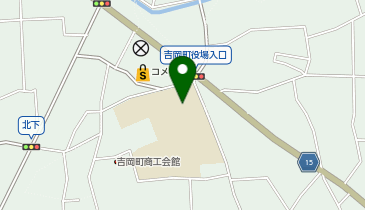 吉岡町立吉岡中学校の地図画像